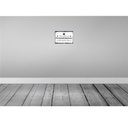 [LA-132055-H] Holzschild 20x30 cm Hier wohnt eine Feuerwehrfrau Bild 2