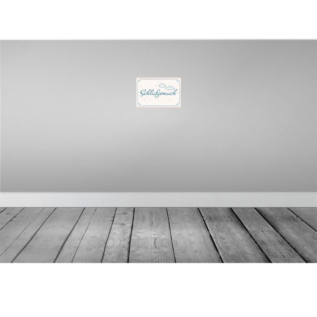 [LA-132057-H] Holzschild 20x30 cm Schlafgemach Bild 2