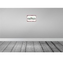 [LA-132078] Blechschild 20x30 cm Papas Werkstatt Spruch Zitat Bild 2