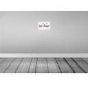 [LA-132091-H] Holzschild 20x30 cm Lust Tempel rosa glücklich Bild 2