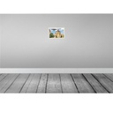 [LA-132102-H] Holzschild 20x30 cm Bamberg Altes Rathaus Fluss Bildmotiv Reisemotiv Abenteuer Reisen Bild 2