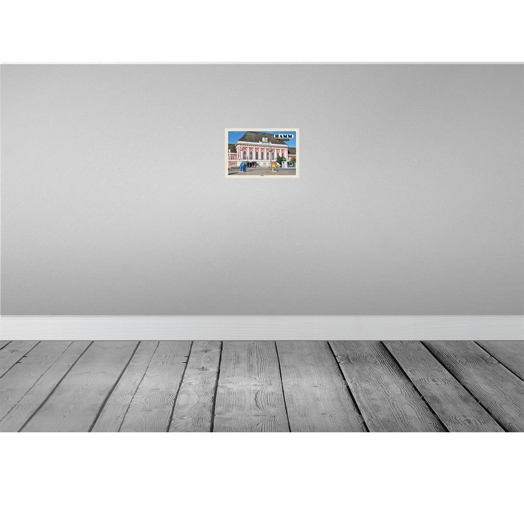 [LA-132147] Blechschild 20x30 cm Hamm Bahnhof Skulpturen Bildmotiv Reisemotiv Abenteuer Reisen Urlaub Bild 2