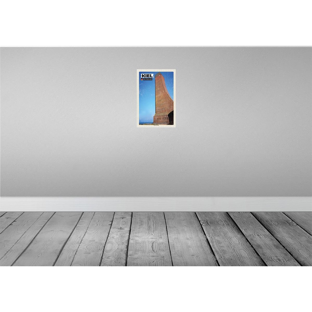[LA-132167-H] Holzschild 30x20 cm Kiel Marine-Ehrenmal Mittelalter Bildmotiv Reisemotiv Abenteuer Reisen Bild 2