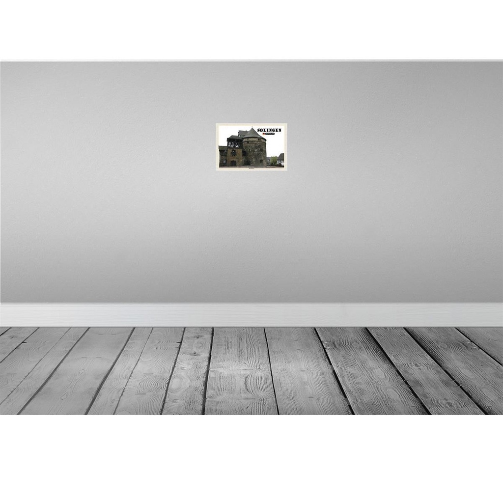 [LA-132217] Blechschild 20x30 cm Sollingen Batterienturm Bildmotiv Reisemotiv Abenteuer Reisen Urlaub Bild 2