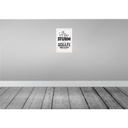 [LA-132294] Blechschild 30x20 cm lustig Sturm wenn Schafe Locken Witz Humor Spaß Bild 2