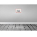 [LA-132328] Blechschild 20x30 cm Glücklich wer vergisst Spruch Zitat Bild 2