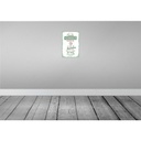 [LA-132335] Blechschild 30x20 cm Manche Menschen machen die Welt Spruch Zitat Bild 2