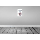 [LA-132336-H] Holzschild 30x20 cm Unsere Familie Chaos Liebe Herz Bild 2