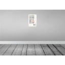 [LA-132366-H] Holzschild 30x20 cm lustig als Gott mich schuff Bild 2