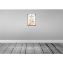 [LA-132447-H] Holzschild 30x20 cm wer nackt badet keine Bikinifigur Bild 2