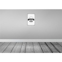 [LA-132464-H] Holzschild 30x20 cm lustig Zylinder statt Kinder Bild 2