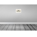 [LA-132474-H] Holzschild 20x30 cm Wanderkönig Krone Berge Bild 2