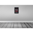 [LA-132509] Blechschild 30x20 cm lustig sie gesagt Darten oder ich Witz Humor Spaß Bild 2