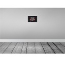 [LA-132515-H] Holzschild 20x30 cm Zuhause ist wo eine Dartscheibe Bild 2