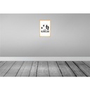[LA-132518] Blechschild 30x20 cm Zusammen Glücklich Hund Mensch Spruch Zitat Bild 2