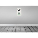 [LA-132528] Blechschild 30x20 cm Bullshit Corner Stier Bild 2