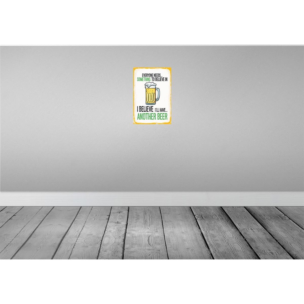[LA-132533] Blechschild 30x20 cm Bier I´ll have another Beer Bild 2