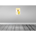 [LA-132604-H] Holzschild 30x20 cm Harvey Wallbanger Cocktail Recipe Bild 2