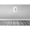 [LA-132605-H] Holzschild 30x20 cm Mint Julep Cocktail Recipe Bild 2
