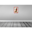 [LA-132628] Blechschild 30x20 cm Santa Clause Schnee Bild 2