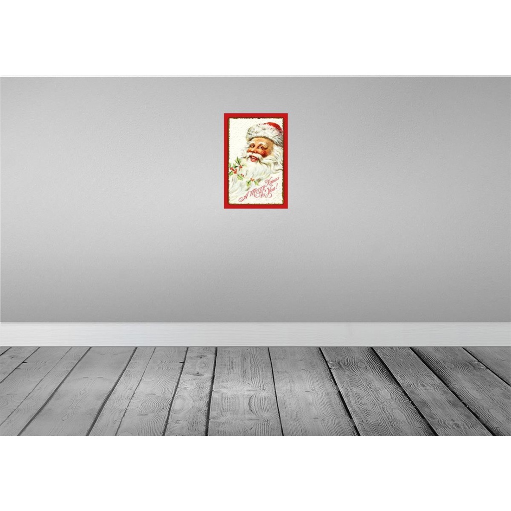 [LA-132632-H] Holzschild 30x20 cm Santa Claus Fest Christmas Bild 2