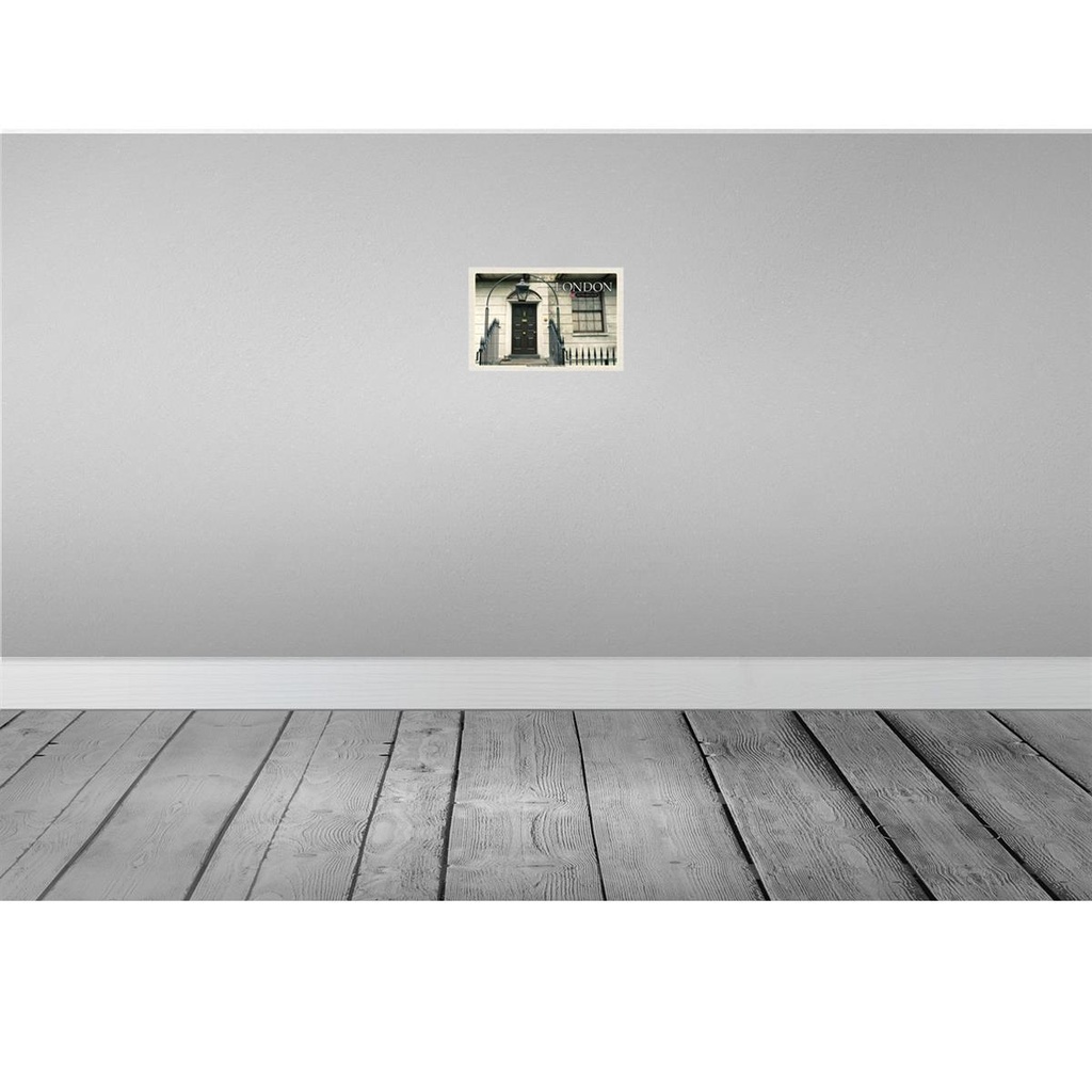[LA-132646-H] Holzschild 20x30 cm London The Sherlock Holmes Museum Bildmotiv Reisemotiv Abenteuer Reisen Bild 2