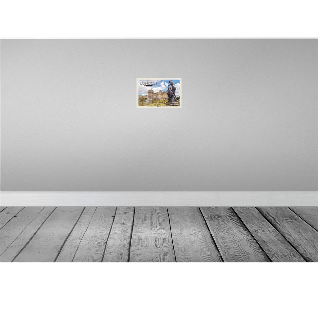 [LA-132648] Blechschild 20x30 cm Lodnon England Blenheim Palace Bildmotiv Reisemotiv Abenteuer Reisen Urlaub Bild 2