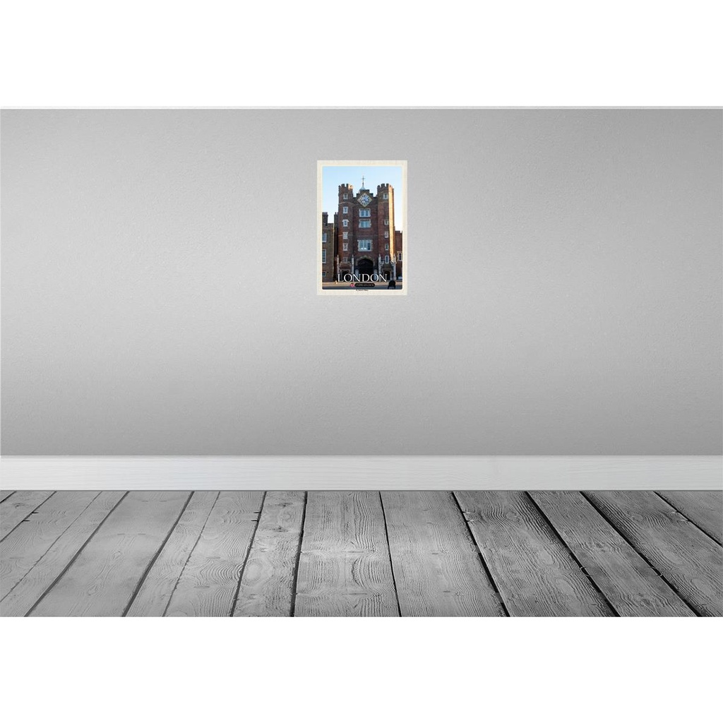 [LA-132672-H] Holzschild 30x20 cm London St. James´s Palace UK Bildmotiv Reisemotiv Abenteuer Reisen Bild 2