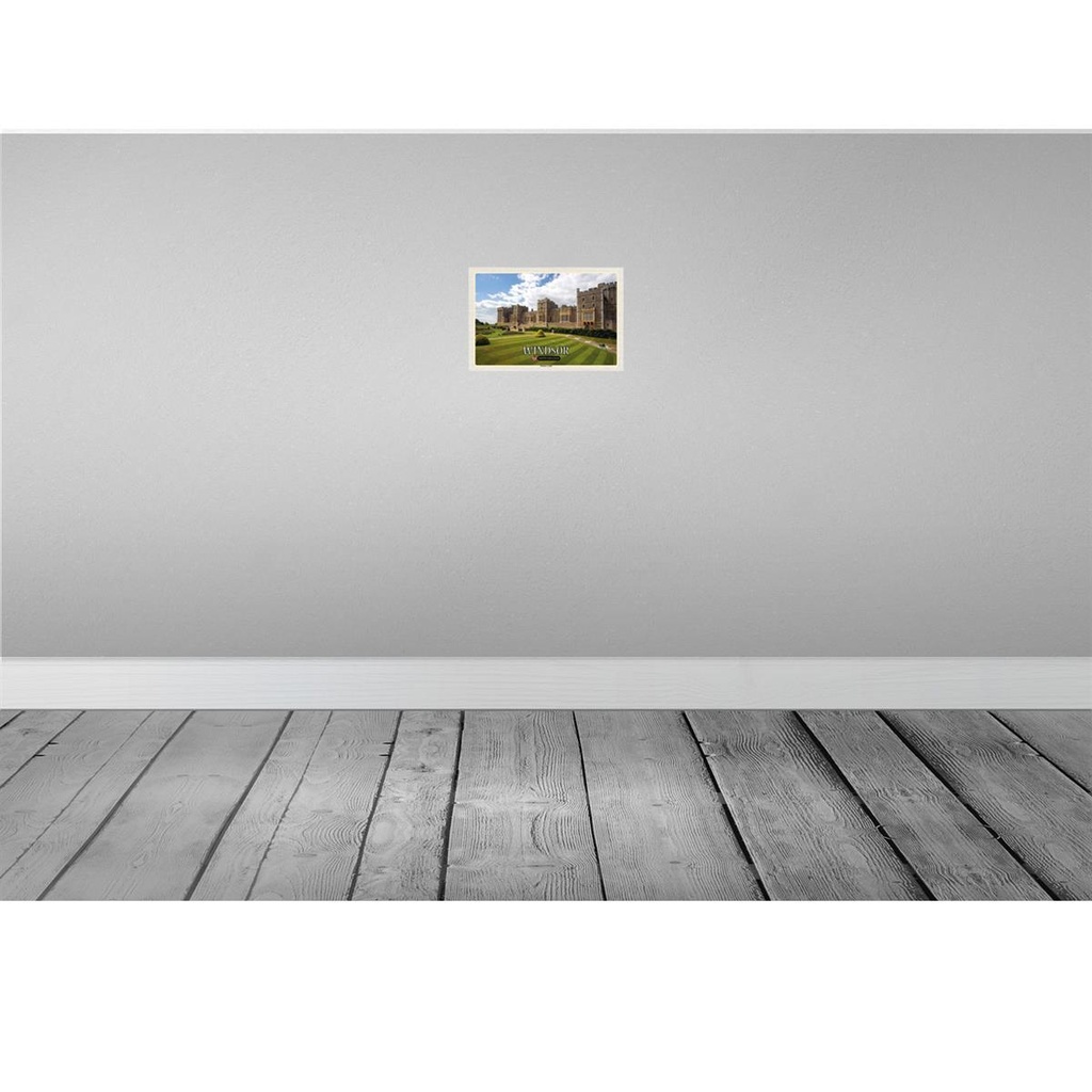 [LA-132691] Blechschild 20x30 cm England UK Windsor Castle Bildmotiv Reisemotiv Abenteuer Reisen Urlaub Bild 2