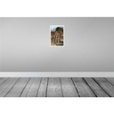 [LA-132706-H] Holzschild 30x20 cm Filisur Schweiz Landwasserviadukt Bildmotiv Reisemotiv Abenteuer Reisen Bild 2