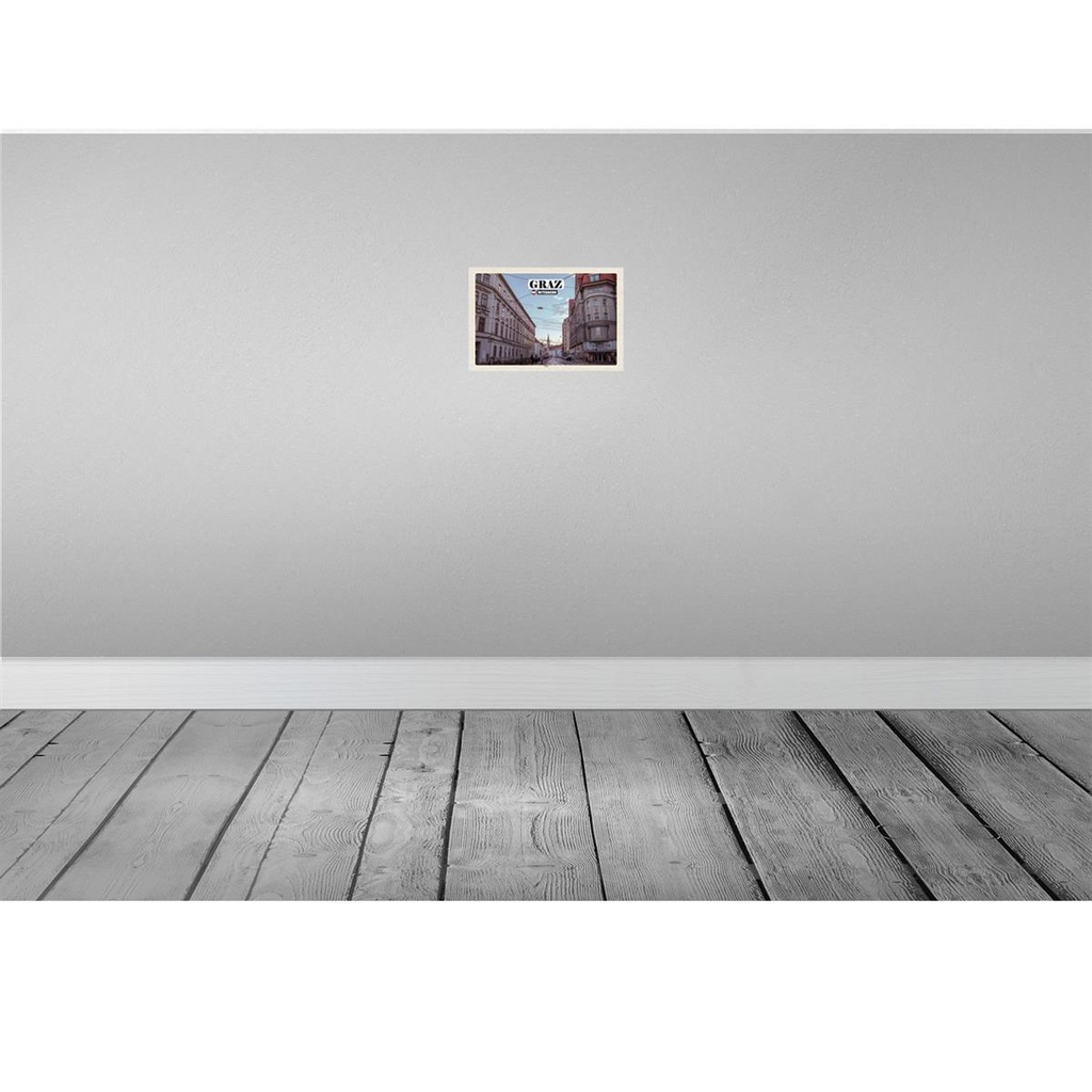 [LA-132721] Blechschild 20x30 cm Graz Österreich Lend Stadt Bildmotiv Reisemotiv Abenteuer Reisen Urlaub Bild 2