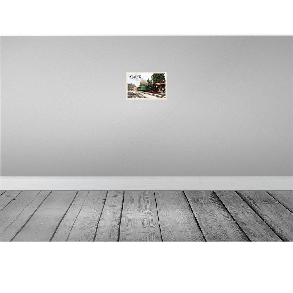 [LA-132739] Blechschild 20x30 cm Stainz Österreich Museumsbahn Bildmotiv Reisemotiv Abenteuer Reisen Urlaub Bild 2