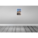 [LA-132761] Blechschild 30x20 cm Rom Basilika Santa Maria Trastevere Bildmotiv Reisemotiv Abenteuer Reisen Urlaub Bild 2