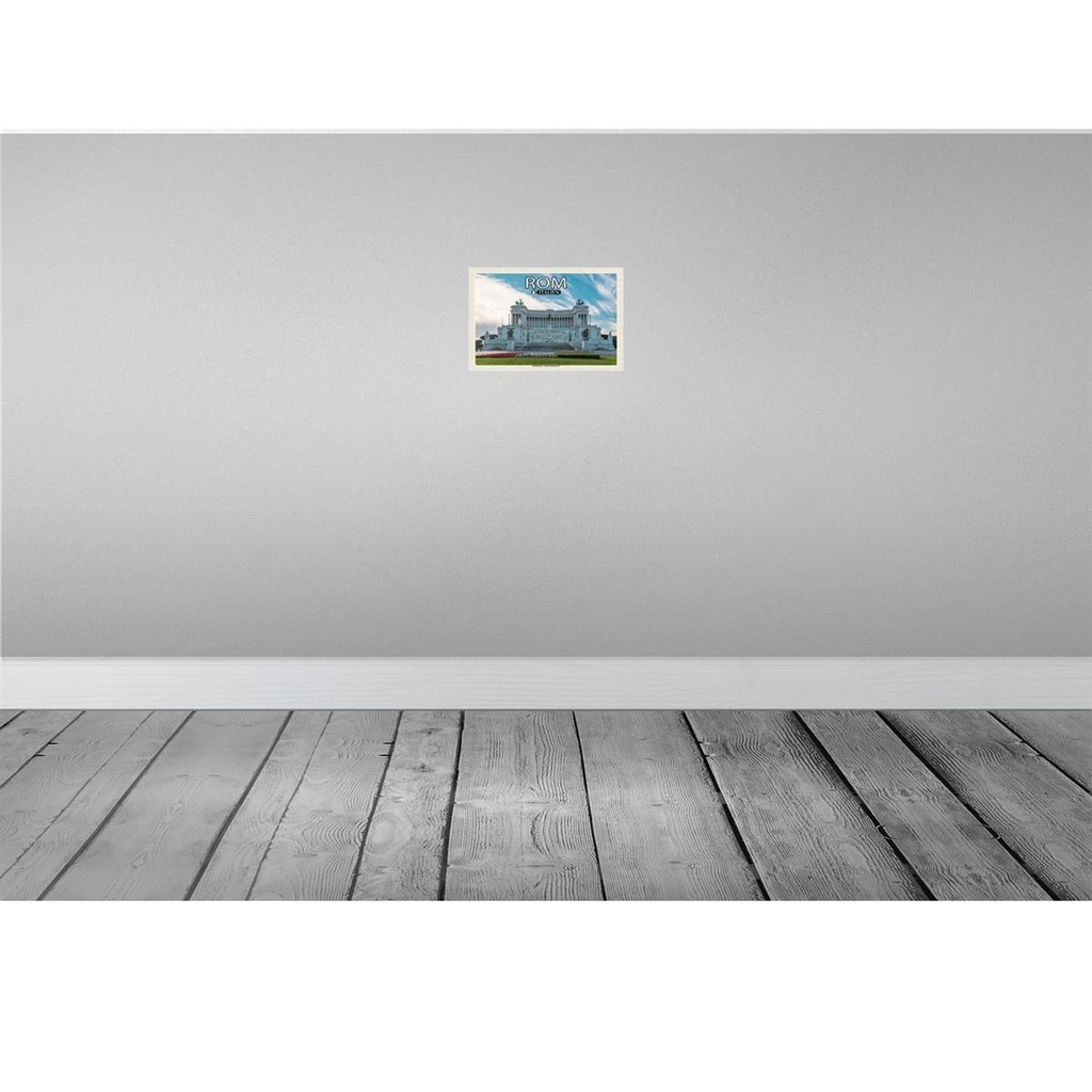 [LA-132772] Blechschild 20x30 cm Rom Monumento Vittorio Emanuele II Bildmotiv Reisemotiv Abenteuer Reisen Urlaub Bild 2