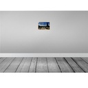 [LA-132851-H] Holzschild 20x30 cm Frankfurt Hafenpark Skaterpark Bildmotiv Reisemotiv Abenteuer Reisen Bild 2