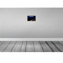 [LA-132894] Blechschild 20x30 cm Hannover Landkanal Boote Nacht Bildmotiv Reisemotiv Abenteuer Reisen Urlaub Bild 2