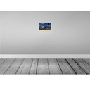 [LA-132911-H] Holzschild 20x30 cm Köln Heumarkt Platz Skulptur Bildmotiv Reisemotiv Abenteuer Reisen Bild 2
