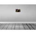 [LA-132984-H] Holzschild 20x30 cm Stuttgart Nord Haus Eisenbahnbrücke Bildmotiv Reisemotiv Abenteuer Reisen Bild 2
