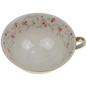 [100190] Teetasse 5,2 cm Goldrand Golddekor Elfenbein Neuerer Bild 2