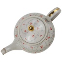 [100194] Teekanne 1,45 L Goldrand Golddekor Elfenbein Neuerer Bild 2