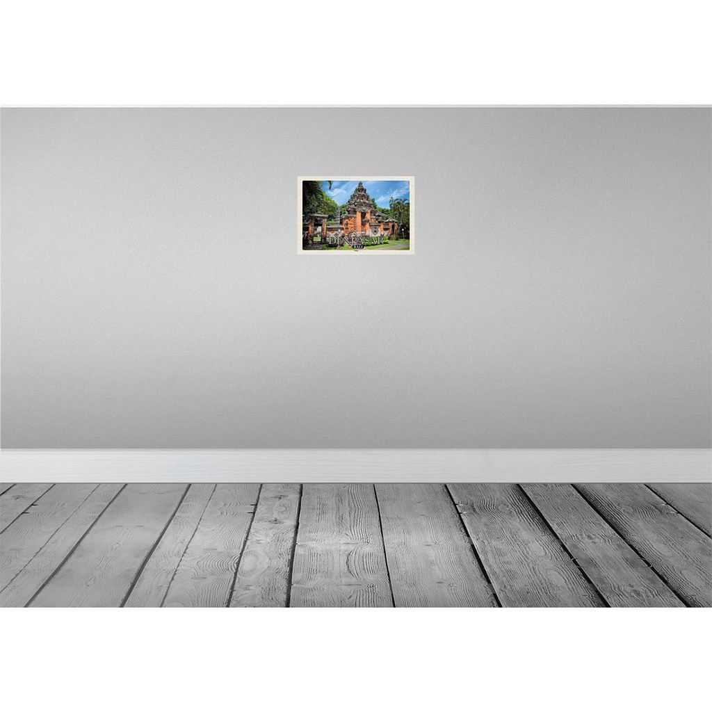 [LA-135100] Blechschild 20x30 cm Bali DENPASAR Tempel Bildmotiv Reisemotiv Abenteuer Reisen Urlaub Bild 2