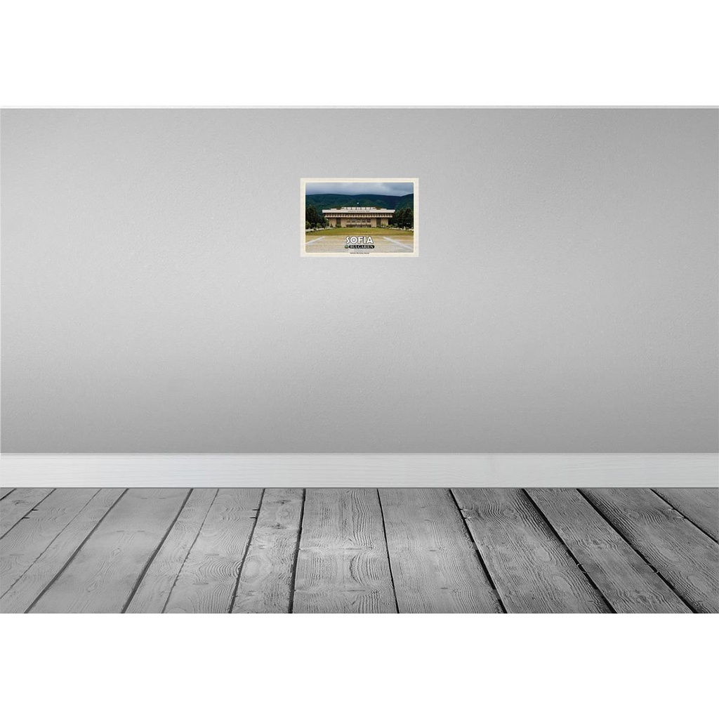 [LA-135122] Blechschild 20x30 cm Sofia Bulgarien Historisches Museum Bildmotiv Reisemotiv Abenteuer Reisen Urlaub Bild 2