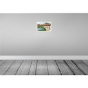 [LA-135127-H] Holzschild 20x30 cm Peking China Beihai Park Bildmotiv Reisemotiv Straße Stadt Bild 2
