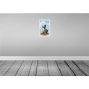 [LA-135143-H] Holzschild 30x20 cm Kopenhagen Dänemark Neptun Statue Bildmotiv Reisemotiv Europa Bild 2