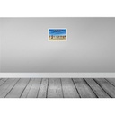 [LA-135161] Blechschild 20x30 cm Deauville Frankreich Strand Meer Abenteuer Reisen Urlaub Bild 2