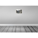 [LA-135166] Blechschild 20x30 cm Le Mont-Saint-Michel Frankreich Altstadt Abenteuer Reisen Urlaub Bild 2