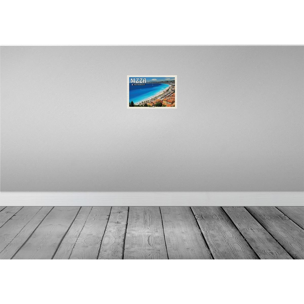 [LA-135180] Blechschild 20x30 cm Nizza Frankreich Promenade des Anglais Abenteuer Reisen Urlaub Bild 2