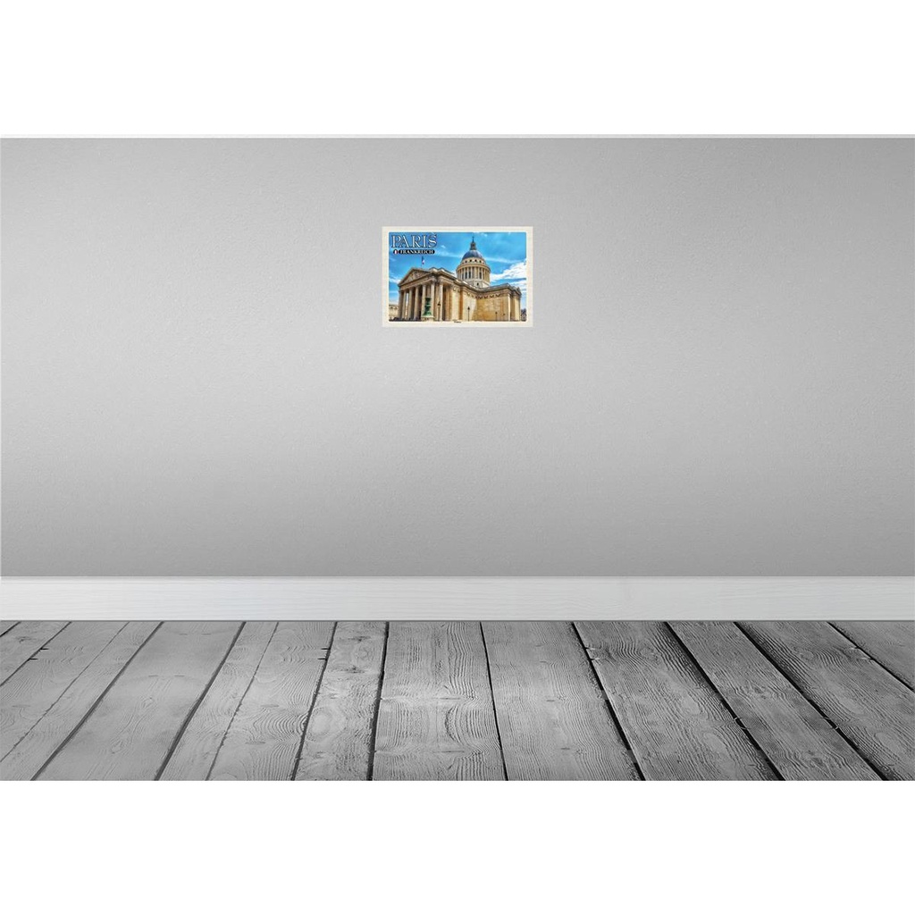 [LA-135193] Blechschild 20x30 cm Paris Frankreich Panthéon Grabstätte Abenteuer Reisen Urlaub Bild 2