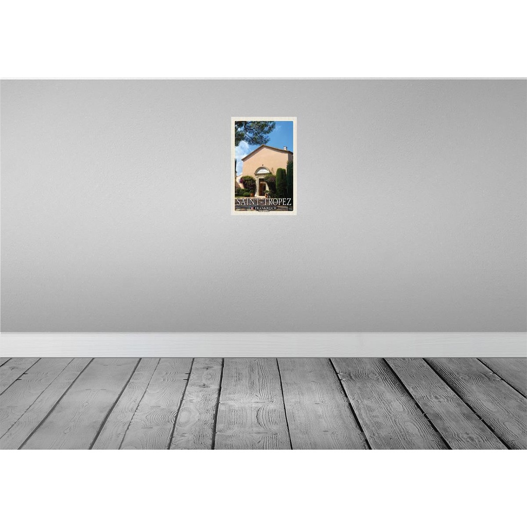 [LA-135200] Blechschild 30x20 cm Saint-Tropez Frankreich Musée l'Annonciade Abenteuer Reisen Urlaub Bild 2