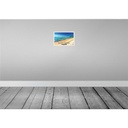 [LA-135201-H] Holzschild 20x30 cm Saint-Tropez Plage de Pampelonne Bildmotiv Reisemotiv Europa Bild 2